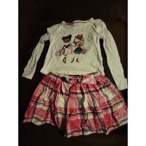 Max‎ studio kids girls top and skirt size xs 4